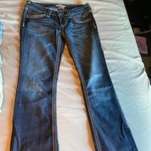 Express ReRock Jeans Barely Boot Cut